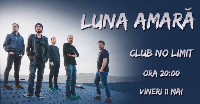 Concert Luna Amară în Club No Limit din Buzău