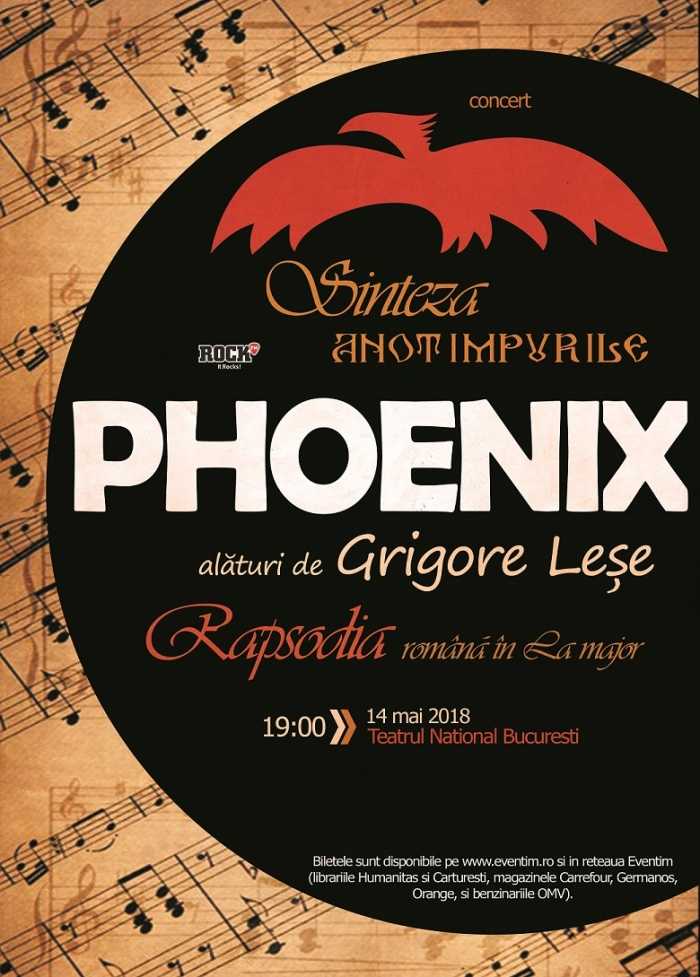 Phoenix „Sinteza – Rapsodia” la Teatrul Național