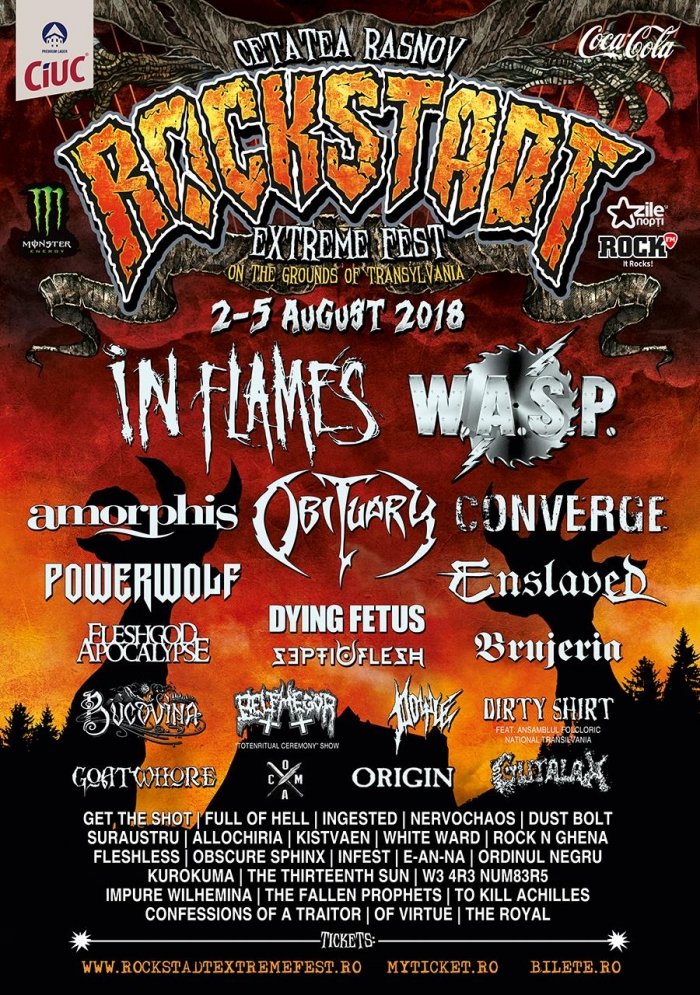 Amorphis va sustine un concert in cadrul Rockstadt Extreme Fest 2018