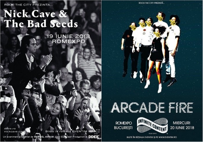 Reguli de acces si conduita la ROCK THE CITY 2018 - Nick Cave & The Bad Seeds si Arcade Fire