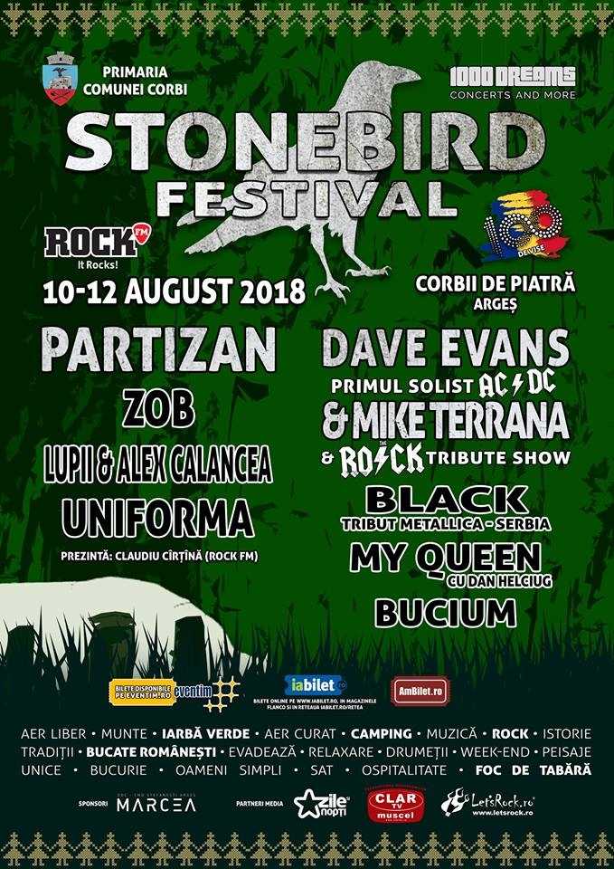 Stonebird Festival la Corbii de Piatră în județul Argeș