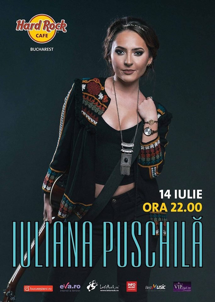 Concert Iuliana Puschila & Band la Hard Rock Cafe, București