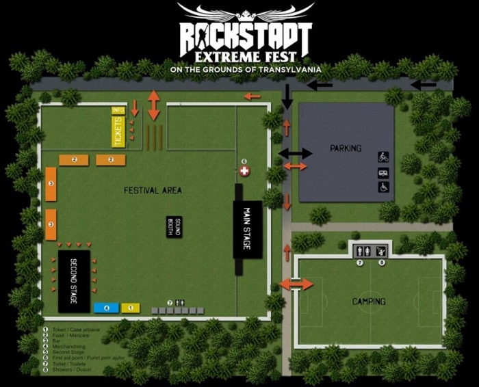 Zona Camping 1 - Rockstadt Extreme Fest 2018