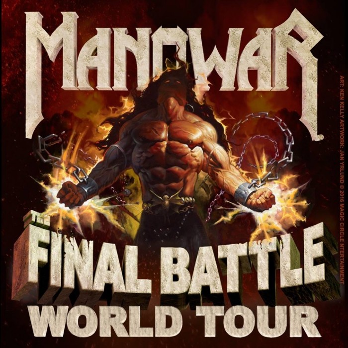 Trupa Manowar a confirmat noi show-uri pentru 2019, in Franta la Hellfest si in Norvegia