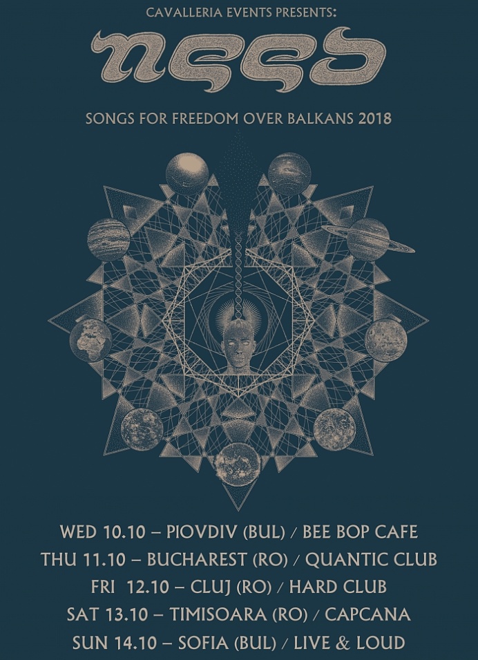 Datele turneului Need - Songs for Freedom over Balkans 2018