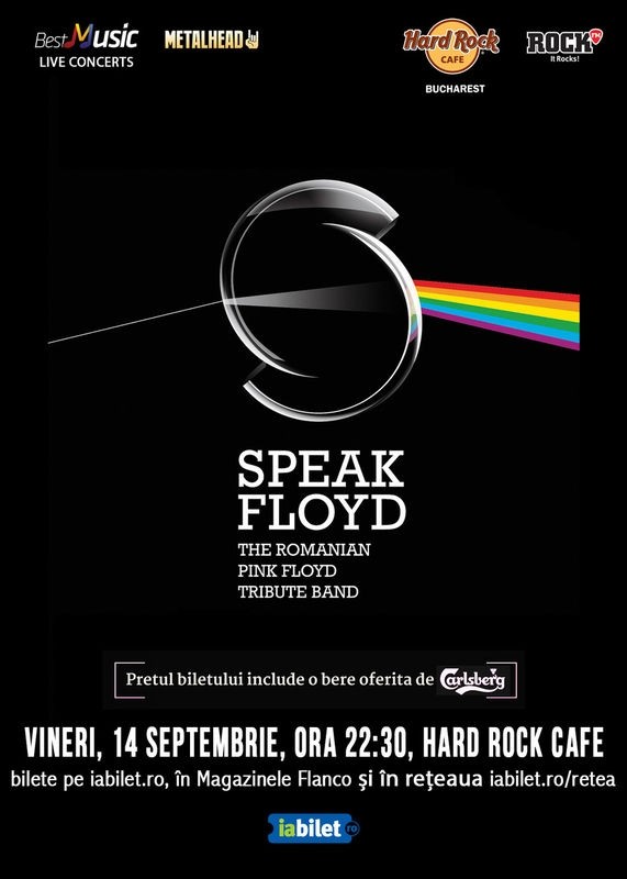 Concert Speak Floyd la Hard Rock Cafe, București