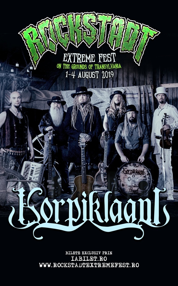 Trupa Korpiklaani este confirmata la Rockstadt Extreme Fest 2019