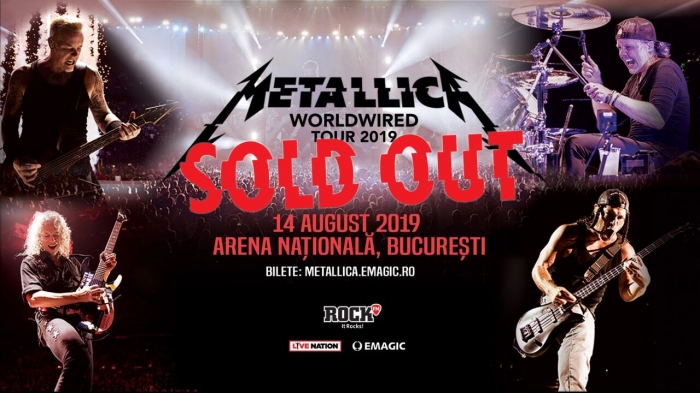 Metallica a spart recorduri la vânzările de bilete