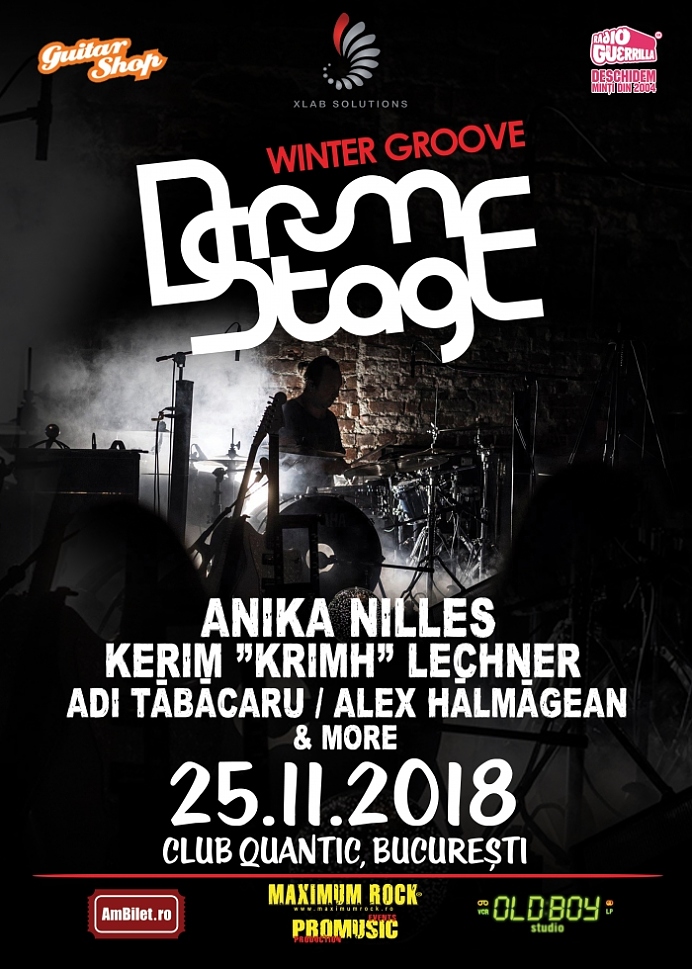Winter Groove - cea de-a saptea editie DrumStage in Quantic Club, Bucuresti