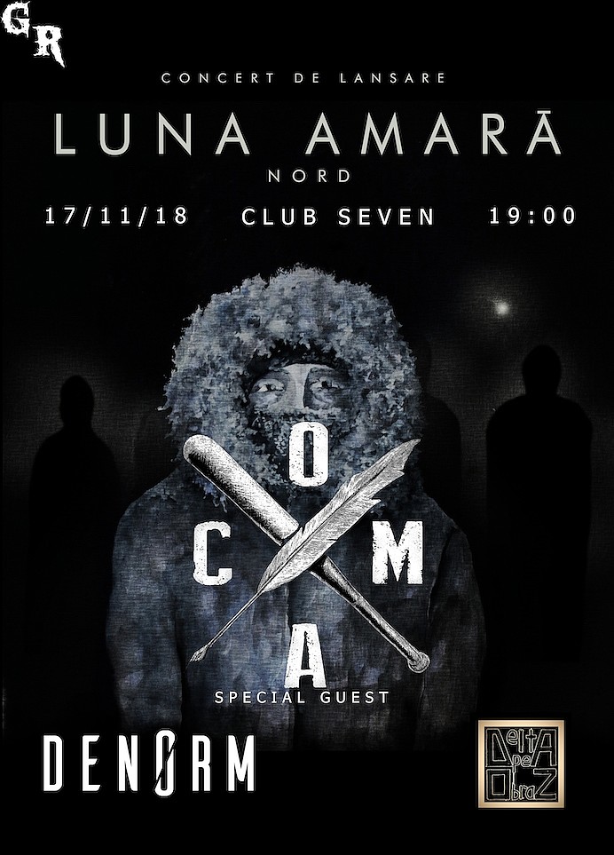 Concert lansare NORD - Luna Amară în Club Seven din Chișinău