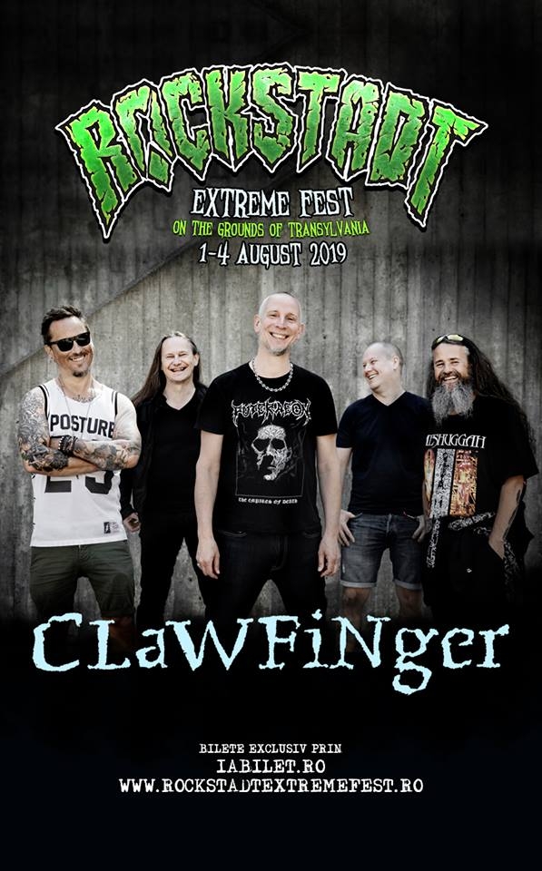 Clawfinger si Bloodbath - 2 noi trupe confirmate la Rockstadt Extreme Fest 2019