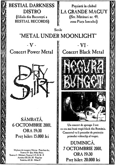 DIRTY SHIRT (Metal Under Moonlight IX, 06.10.2001)