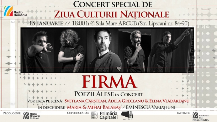 Concert FiRMA la sala ARCUB Gabroveni