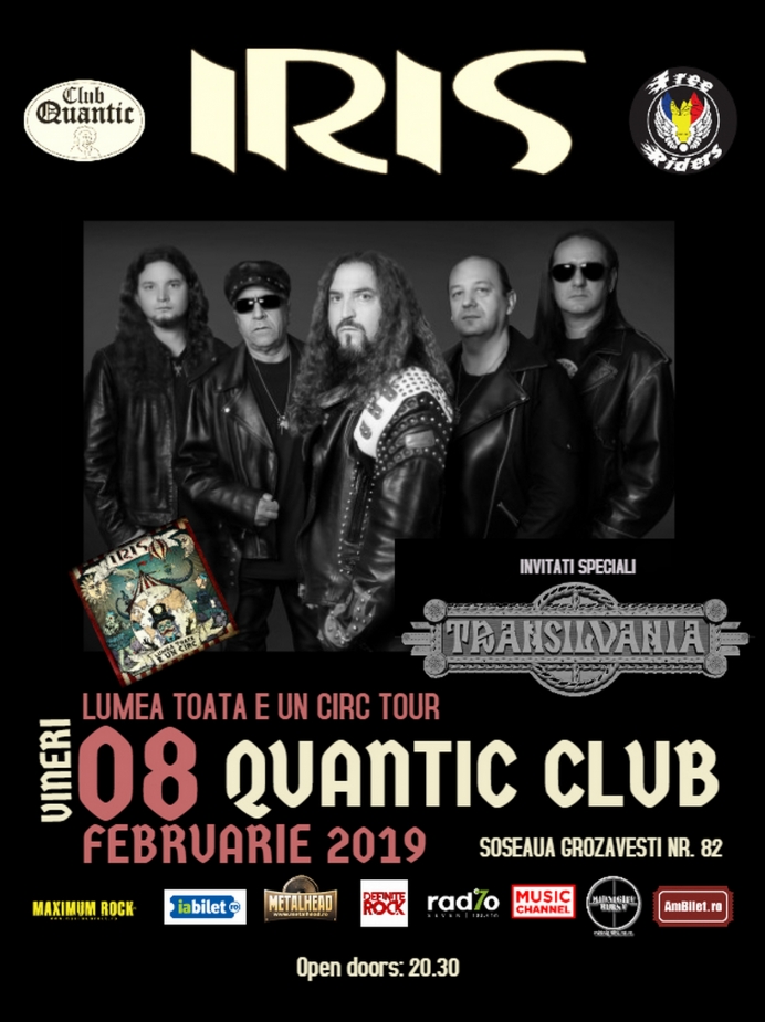 Concert IRIS in club Quantic, Bucuresti