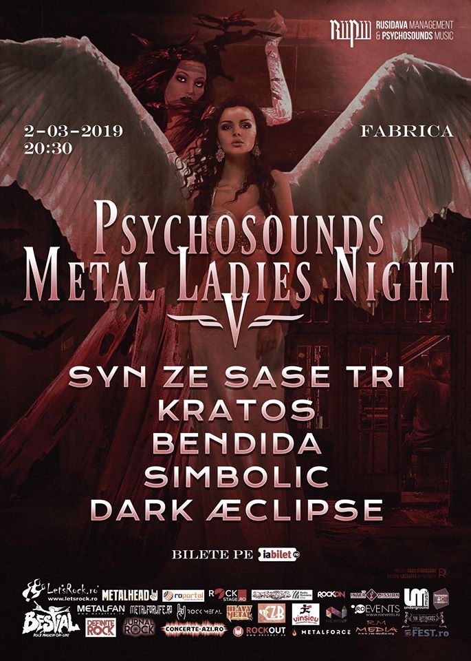Psychosounds Metal Ladies Night V in club Fabrica