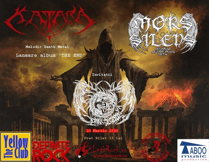 Concert Katara, Mors Silens și Dark Æclipse la Yellow Club