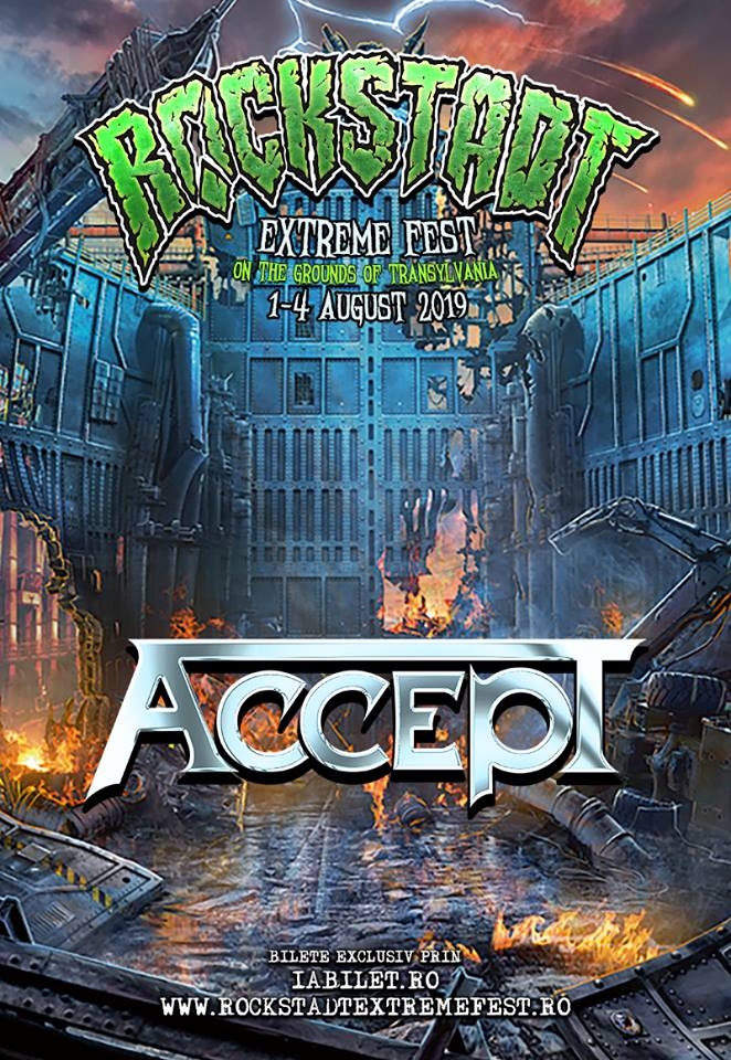 Trupa Accept este confirmata la Rockstadt Extreme Fest 2019