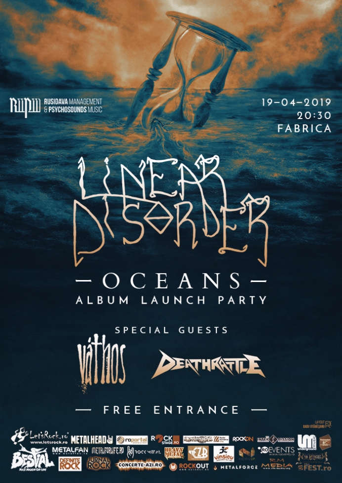 Concert de lansare Oceans - Linear Disorder in Club Fabrica