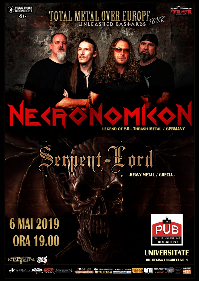 NECRONOMICON, Serpent Lord (Metal Under Moonlight LXXXI, 06.05.2019)