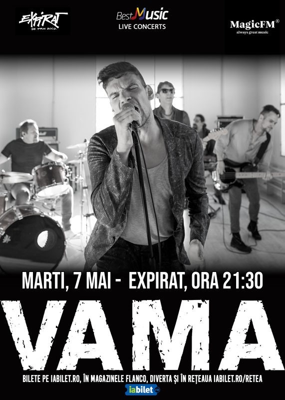 Concert VAMA în Expirat din București
