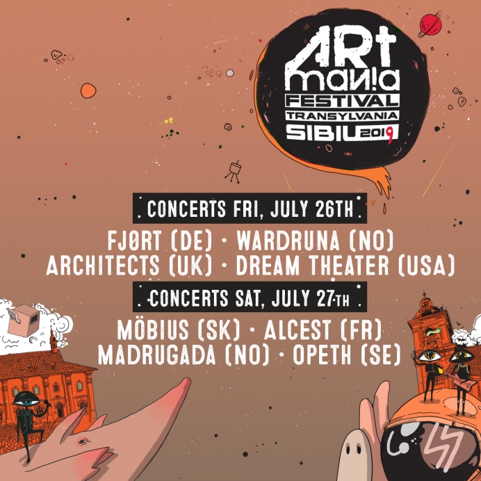 Detalii bilete, program pe zile și line-up la ARTmania Festival 2019