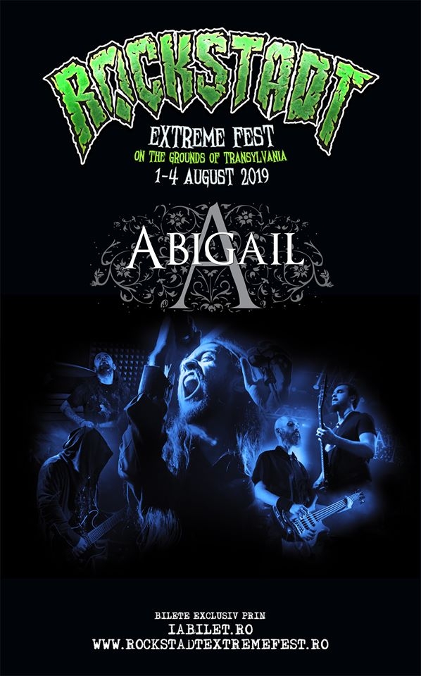Trupa Abigail confirmată la Rockstadt Extreme Fest