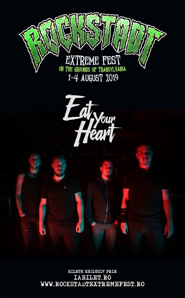 Trupa Eat Your Heart confirmata la Rockstadt Extreme Fest 2019