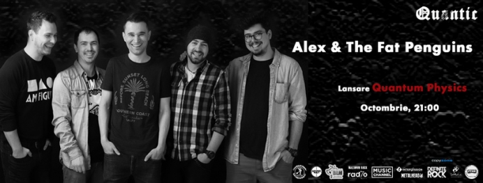 Concert lansare single Quantum Physics - Alex & The Fat Penguins în Club Quantic