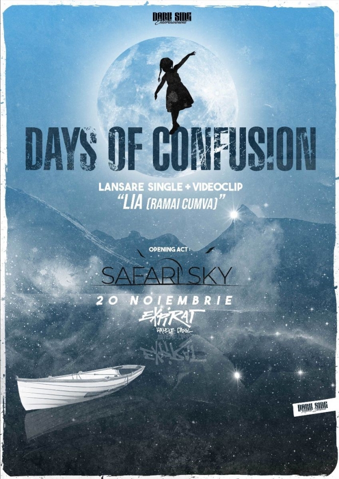 Teaser concert in Expirat diseara - lansare video single nou Days Of Confusion Lia (Ramai Cumva)