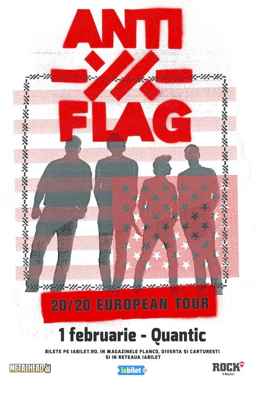 Concert Anti-Flag in club Quantic