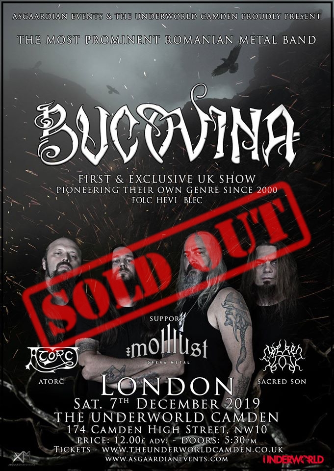 Concertul de debut Bucovina in Marea Britanie este sold out