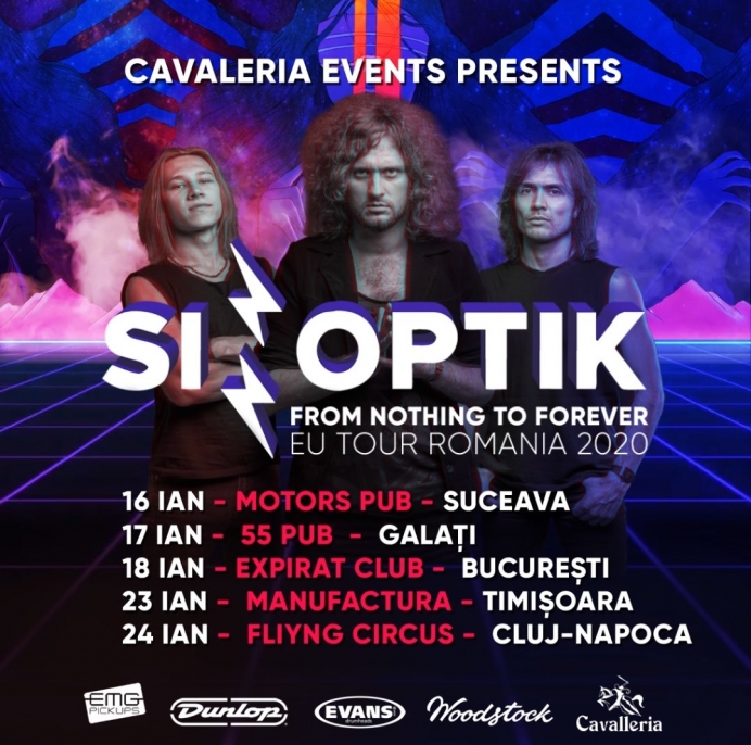 Trupa Sinoptik anunta datele turneului From Nothing to Forever EU Tour Romania