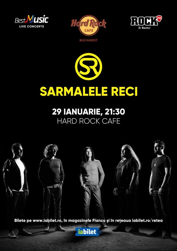 Concert Sarmalele Reci la Hard Rock Cafe