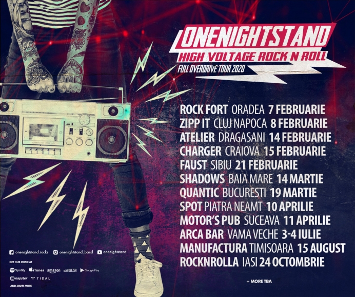 Trupa Onenightstand anuntă datele noului turneu