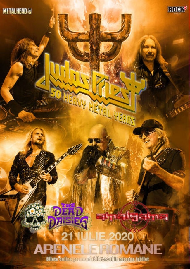 Amalgama va deschide concertul Judas Priest