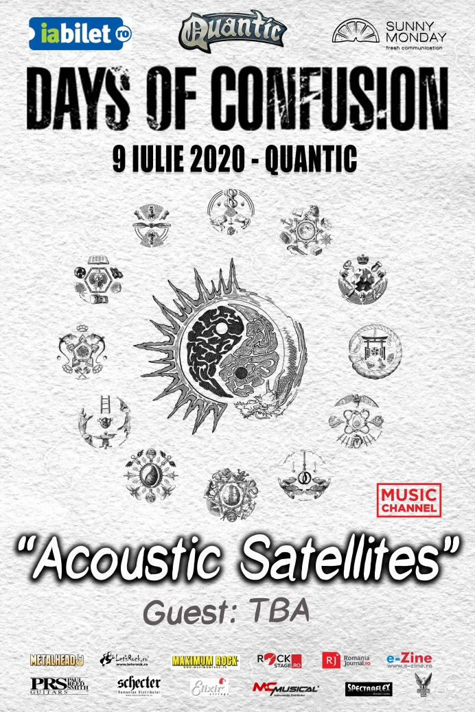 Days Of Confusion va sustine concertul 'Acoustic Satellites' in Quantic Club