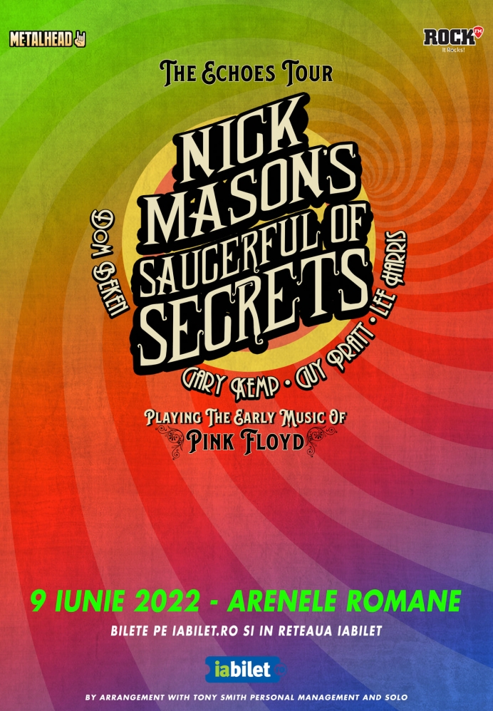 Concert Nick Mason's Saucerful Of Secrets la Arenele Romane