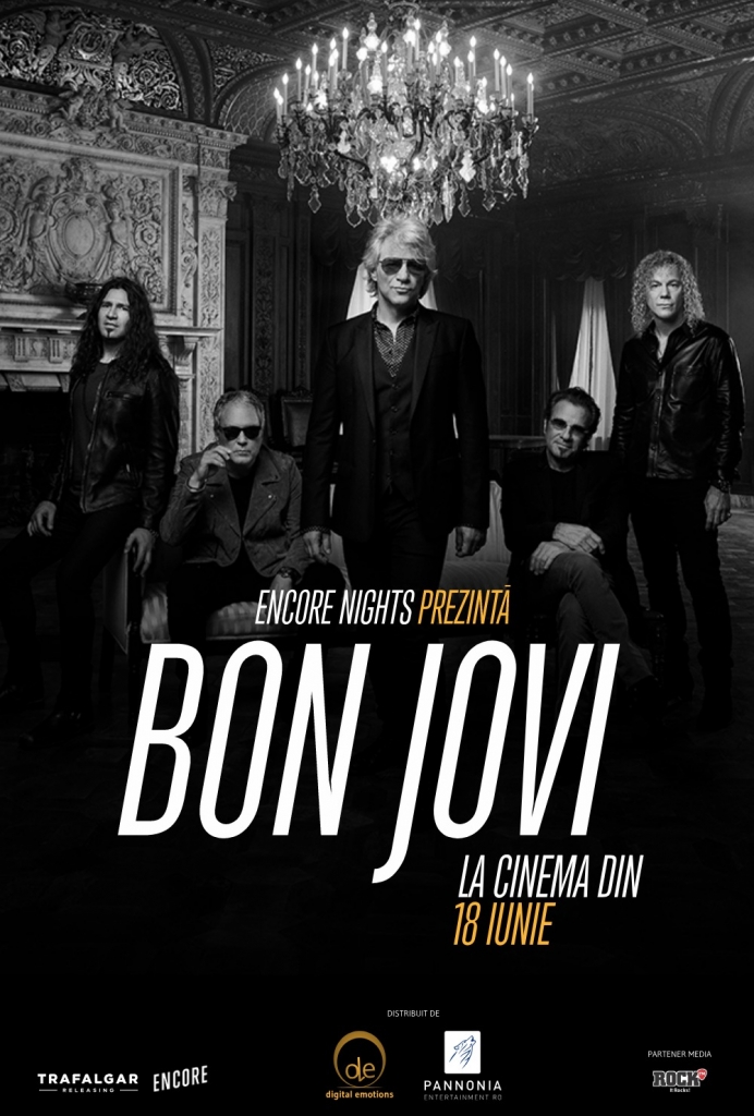 Concert Bon Jovi in cinematografele din România