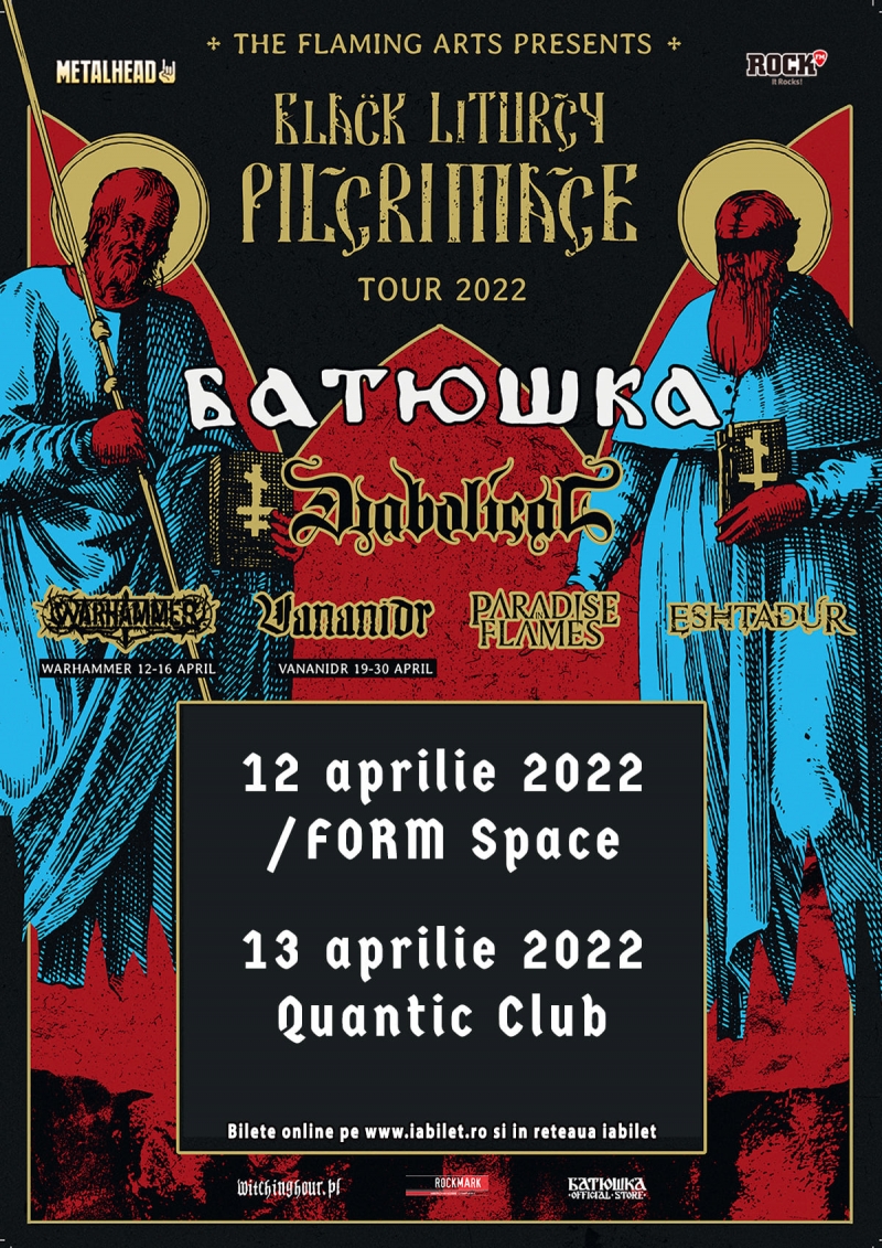 Concerte Batushka in Quantic și /FORM Space