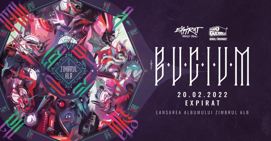 Bucium lanseaza albumul ”Zimbrul Alb” printr-un concert in Expirat