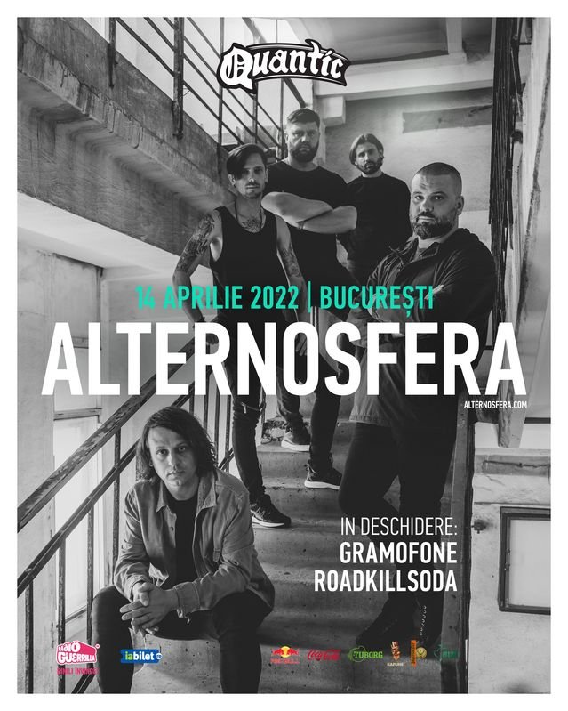 Concert Alternosfera, RoadkillSoda si Gramofone in club Quantic