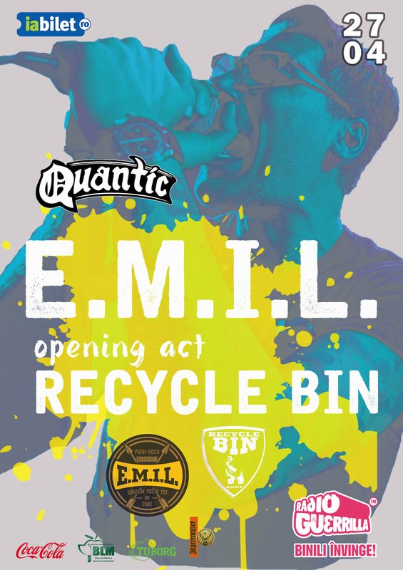 Concert E.M.I.L., Recycle Bin si Taking Back August in club Quantic