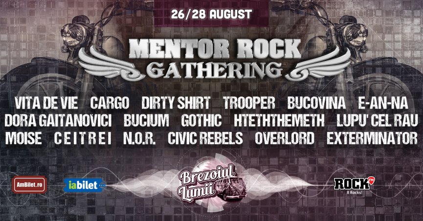 Mentor Rock Gathering 2022 va avea loc la Brezoi la sfarsitul lunii august