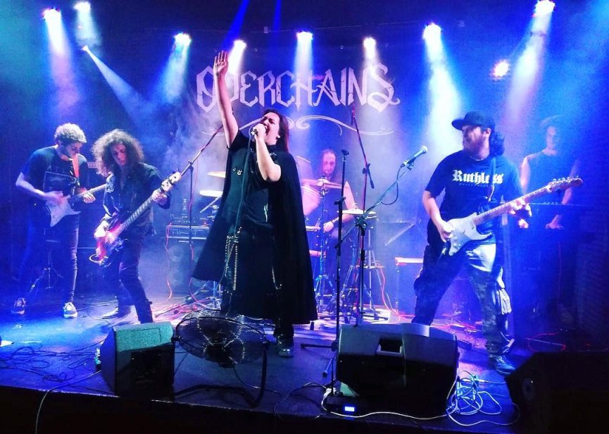 Concert alternative metal cu trupa Overchains (Italia) la Manufactura