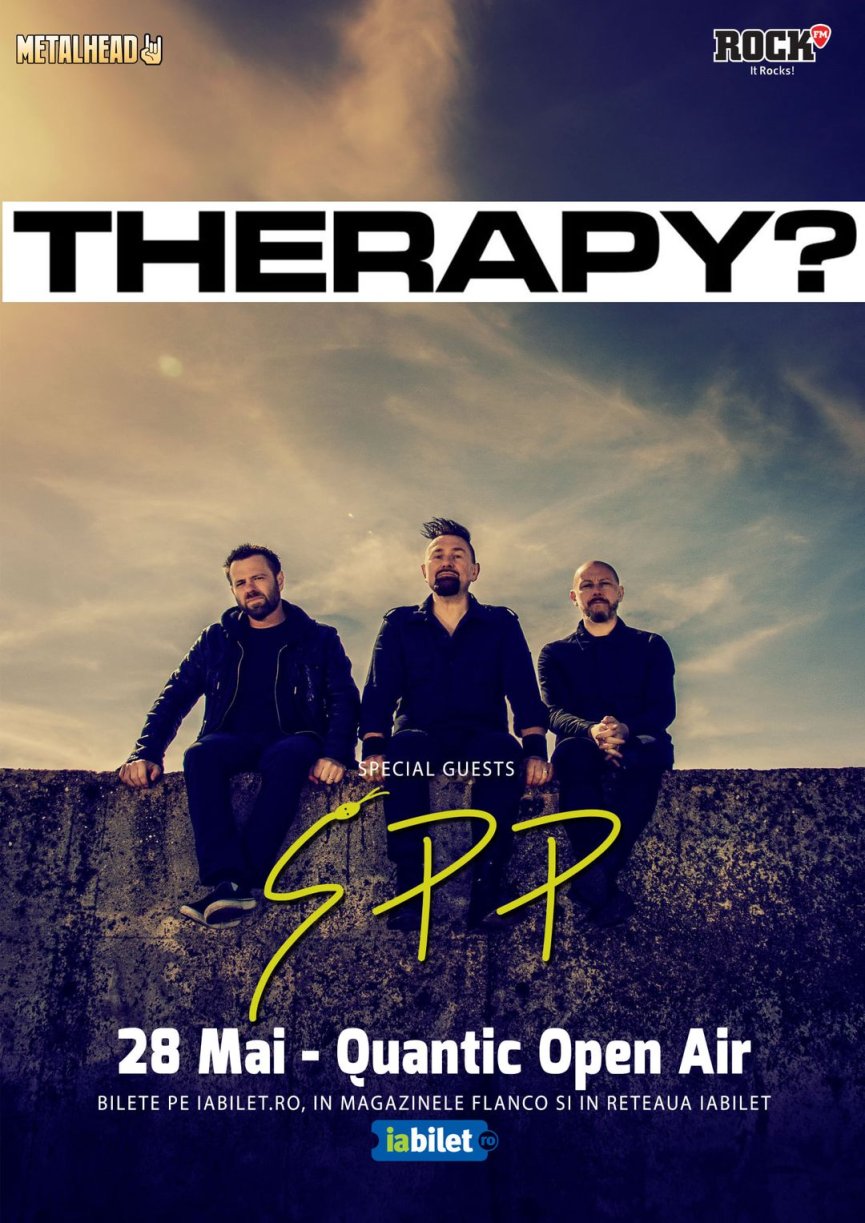 Trupa SPP va deschide concertul Therapy