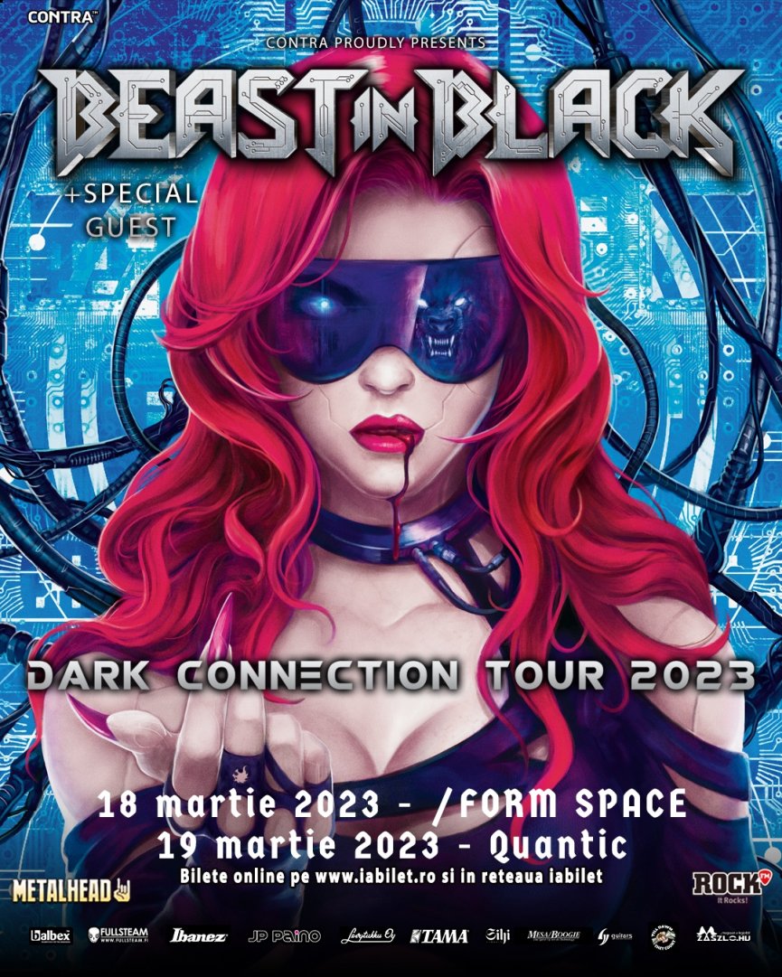 Concert Beast In Black la Cluj-Napoca si la Bucuresti