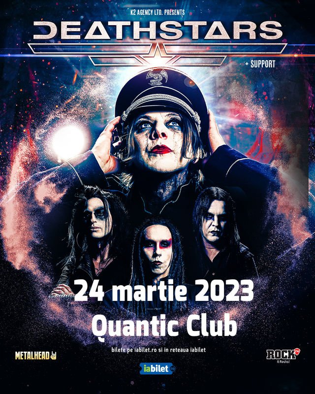 Concert Deathstars in club Quantic