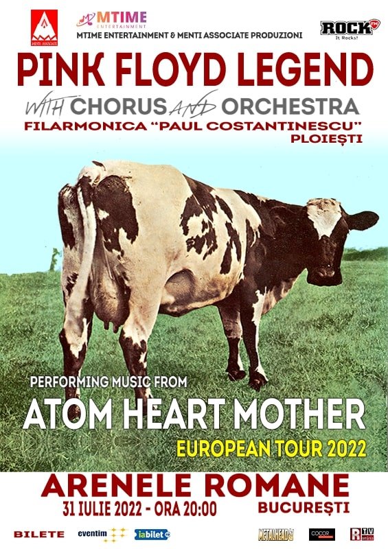 Grupul Pink Floyd Legend prezintă concertul ”Atom Heart Mother”, în premieră în românia