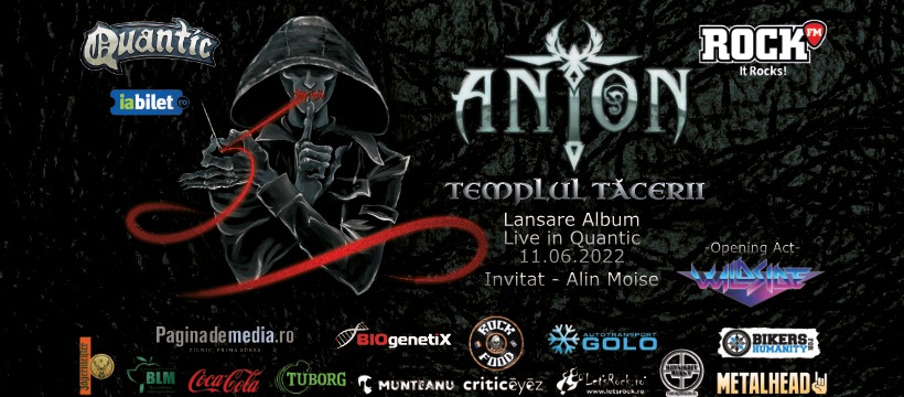 Lansare Album ANTON - ”Templul Tacerii” - in club Quantic