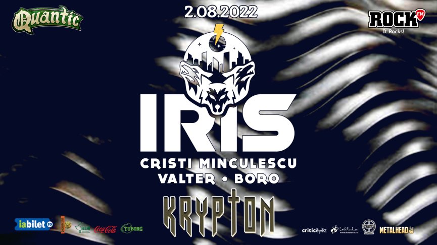 Concert Iris Cristi Minculescu si Krypton in club Quantic